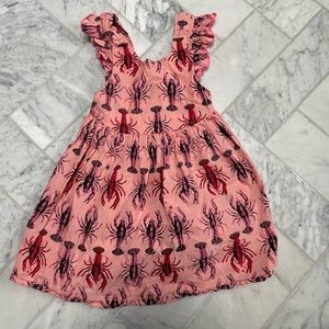 Pink Chicken lobster sun dress size 3